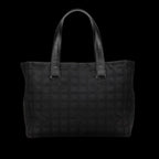 Black Nylon Chanel Travel Line