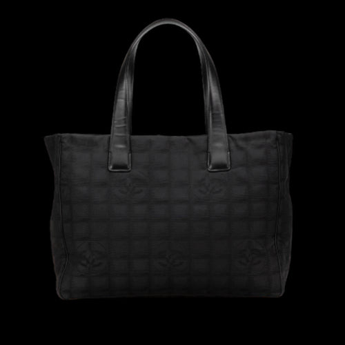 Black Nylon Chanel Travel Line