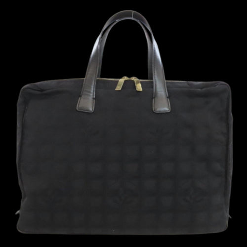 Black Nylon Chanel Travel Line