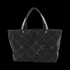 Black Nylon Chanel Travel Line