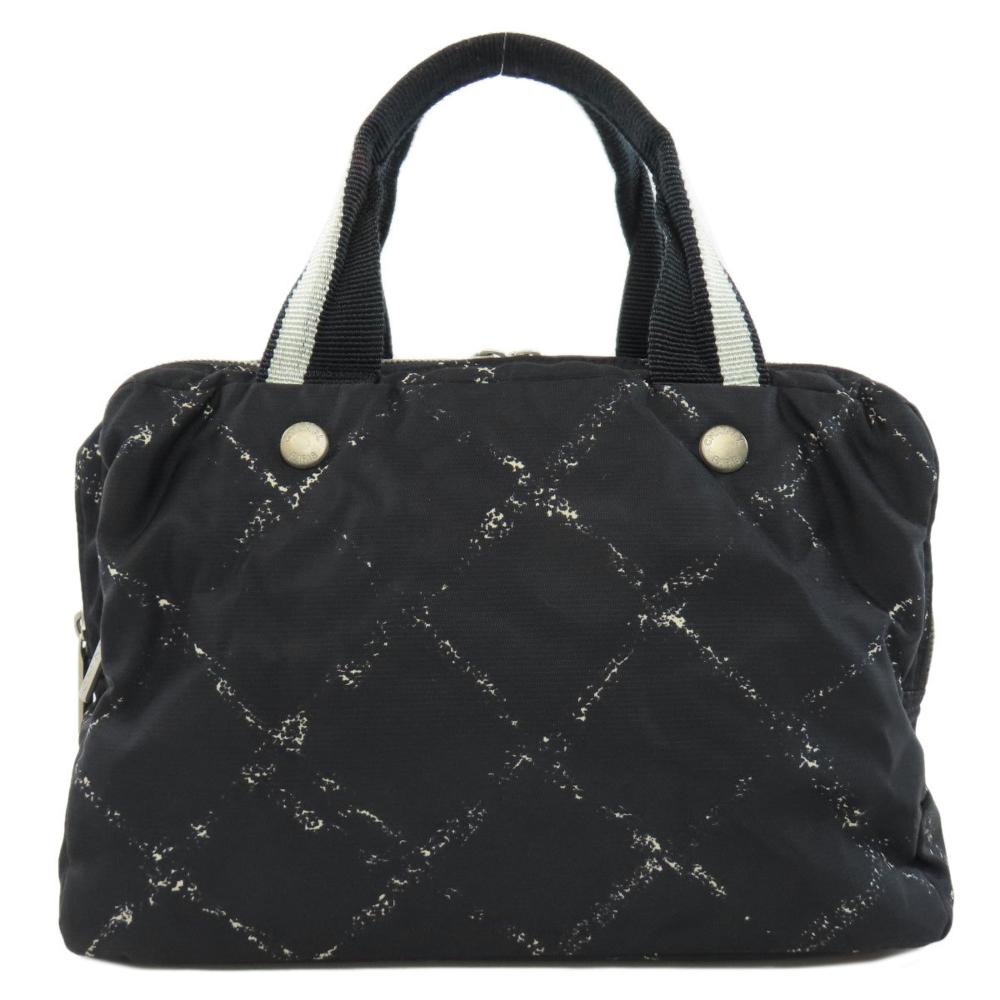 Black Nylon Chanel Travel Line