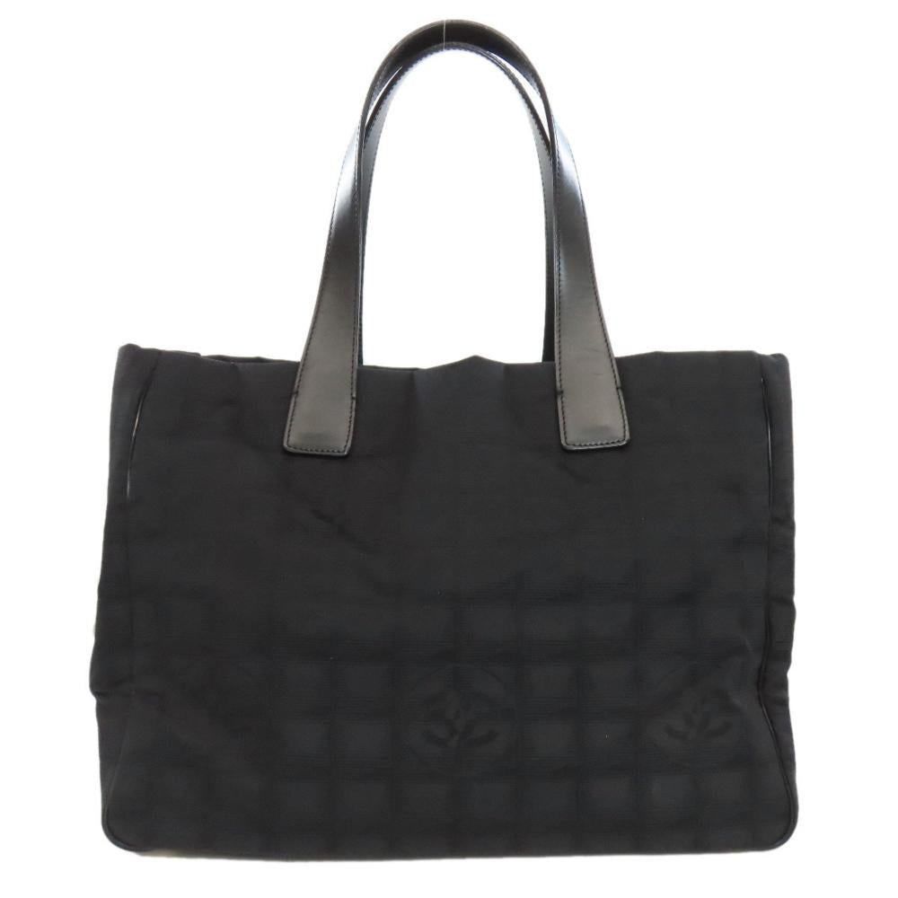 Black Nylon Chanel Travel Line