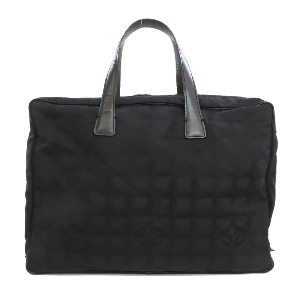 Black Nylon Chanel Travel Line