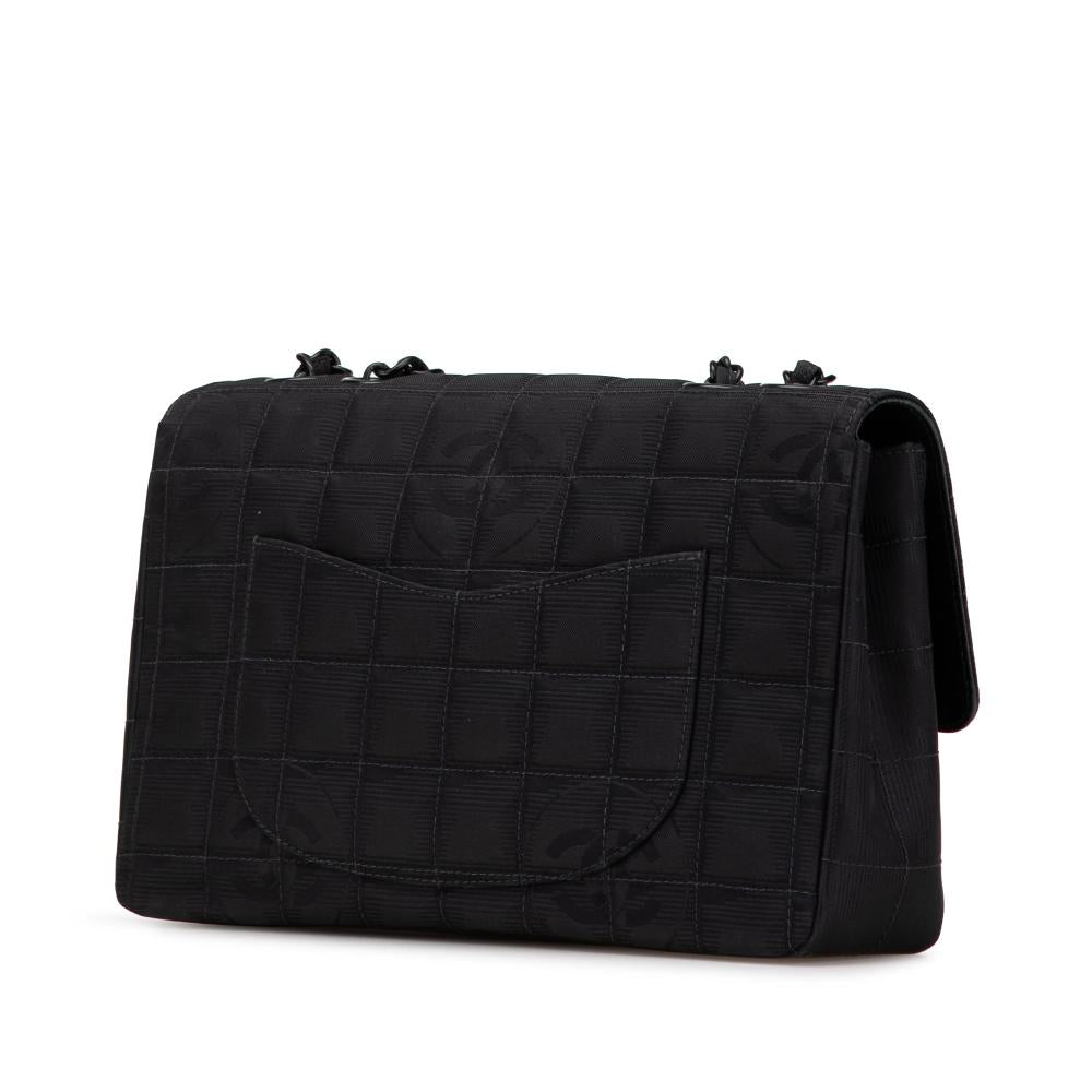 Black Nylon Chanel Travel Line