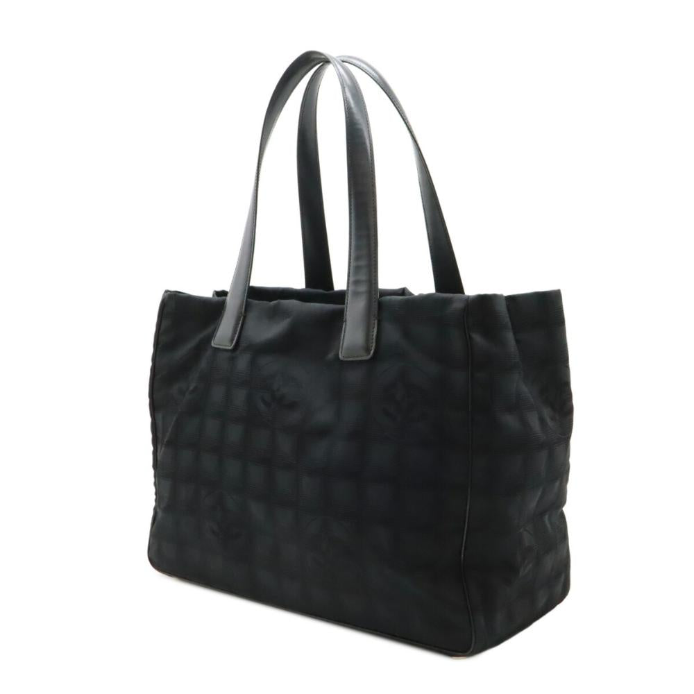 Black Nylon Chanel Travel Line
