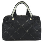Black Nylon Chanel Travel Line