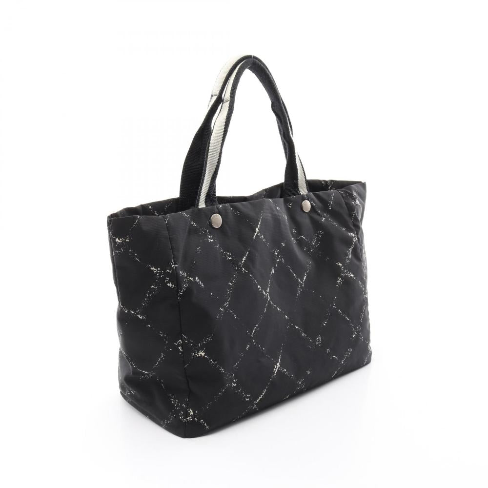 Black Nylon Chanel Travel Line