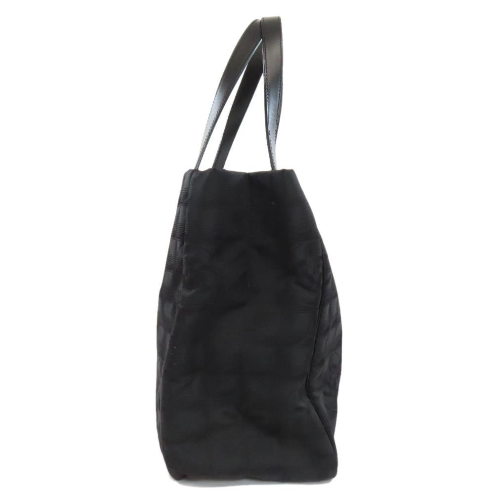 Black Nylon Chanel Travel Line