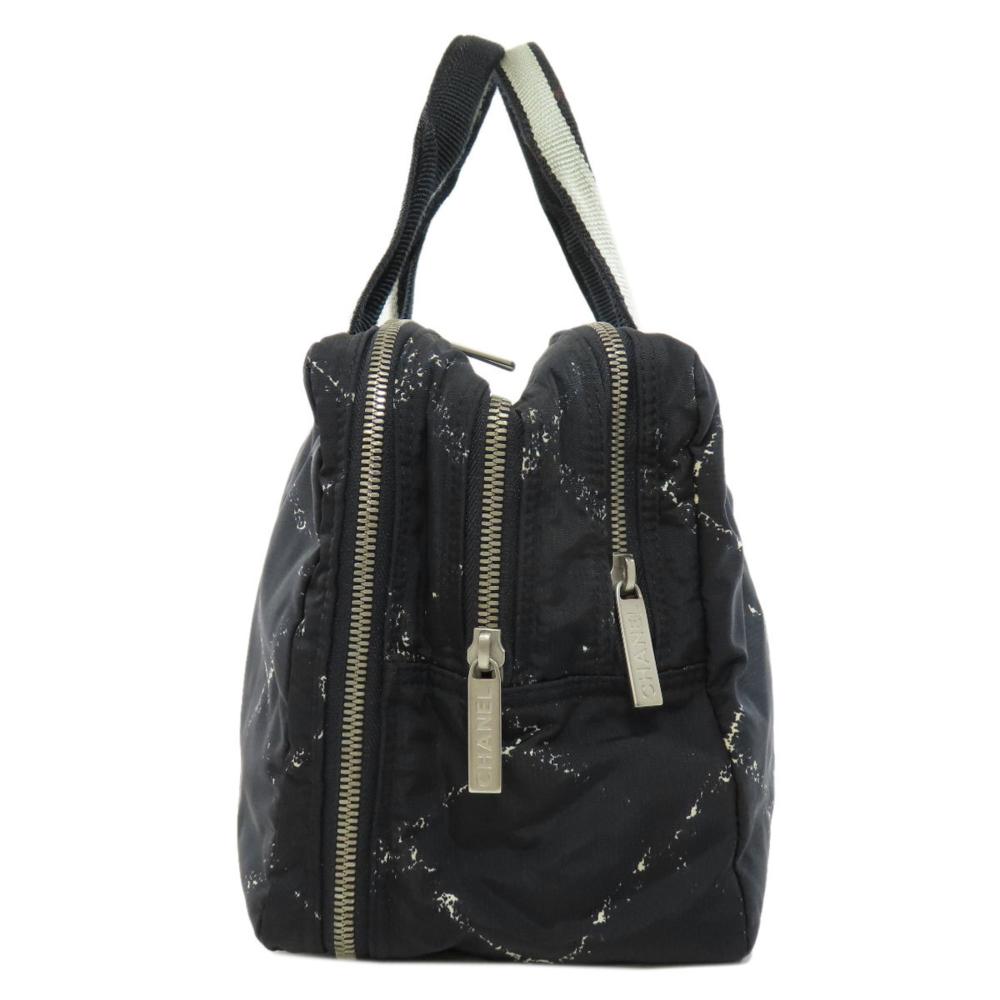 Black Nylon Chanel Travel Line