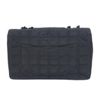 Black Nylon Chanel Travel Line