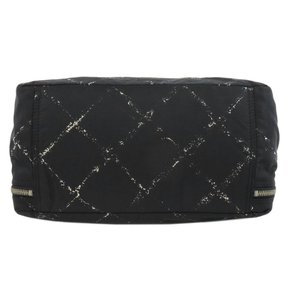 Black Nylon Chanel Travel Line