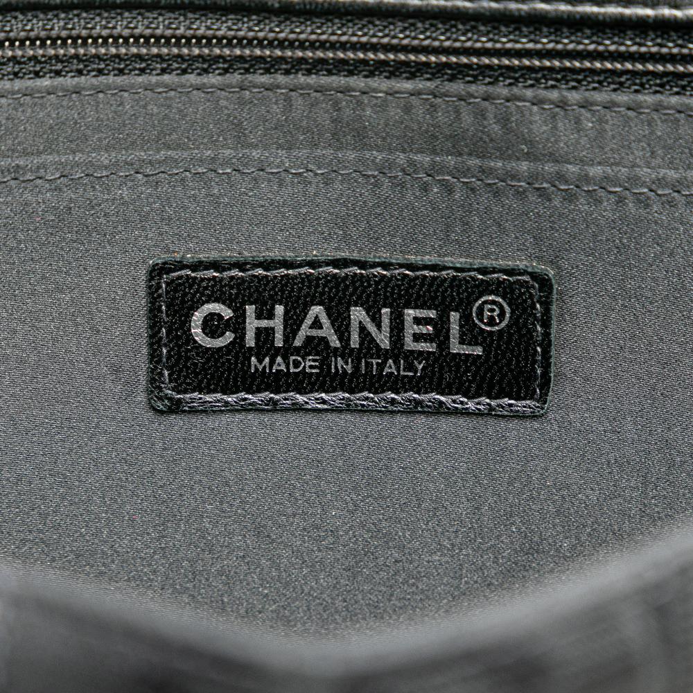 Black Nylon Chanel Travel Line