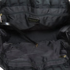 Black Nylon Chanel Travel Line