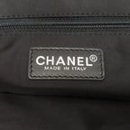 Black Nylon Chanel Travel Line