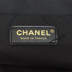 Black Nylon Chanel Travel Line