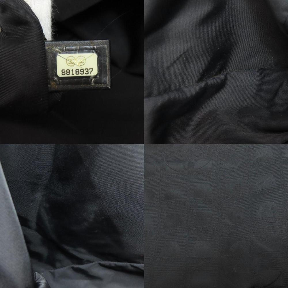Black Nylon Chanel Travel Line