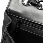 Black Nylon Chanel Travel Line