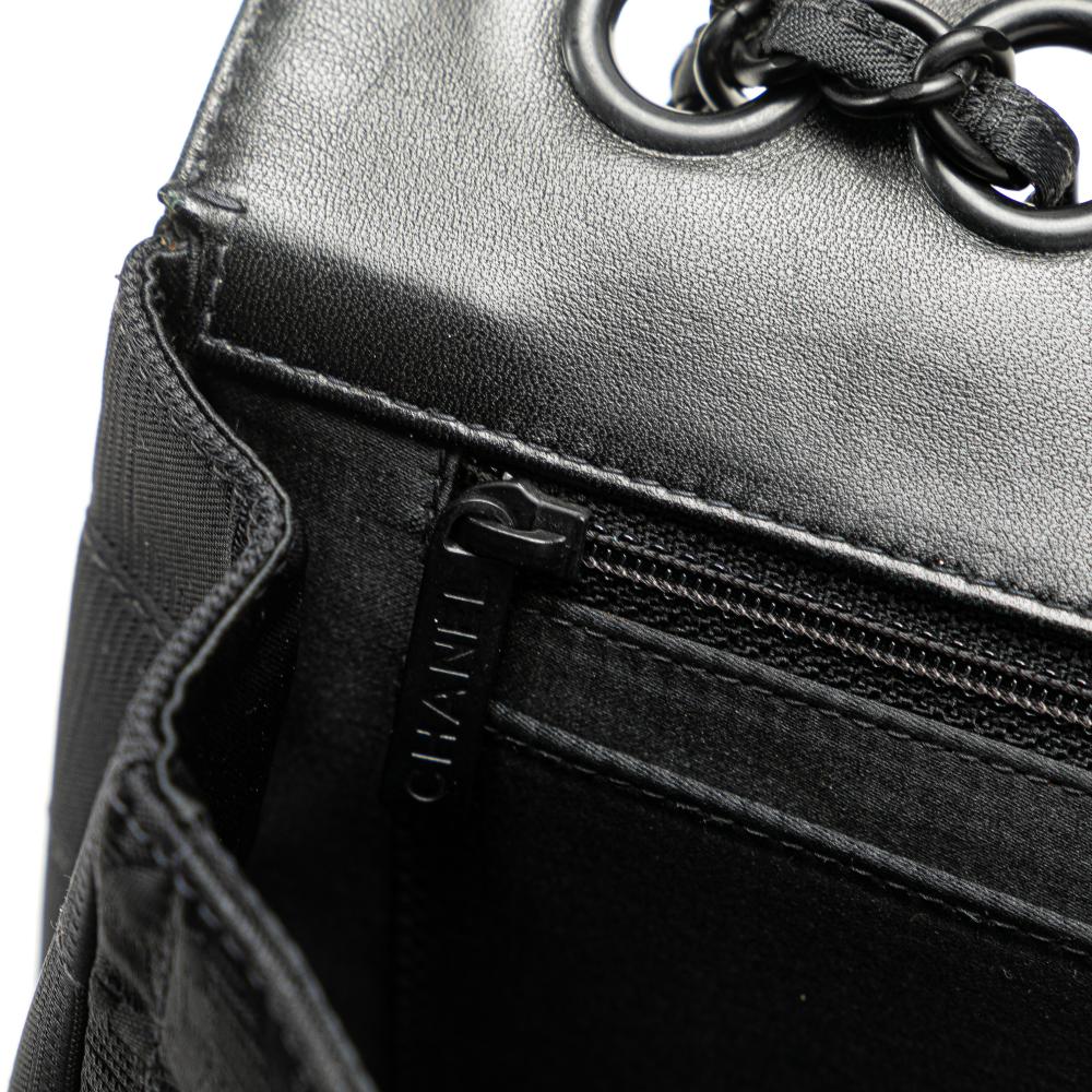 Black Nylon Chanel Travel Line