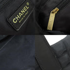 Black Nylon Chanel Travel Line