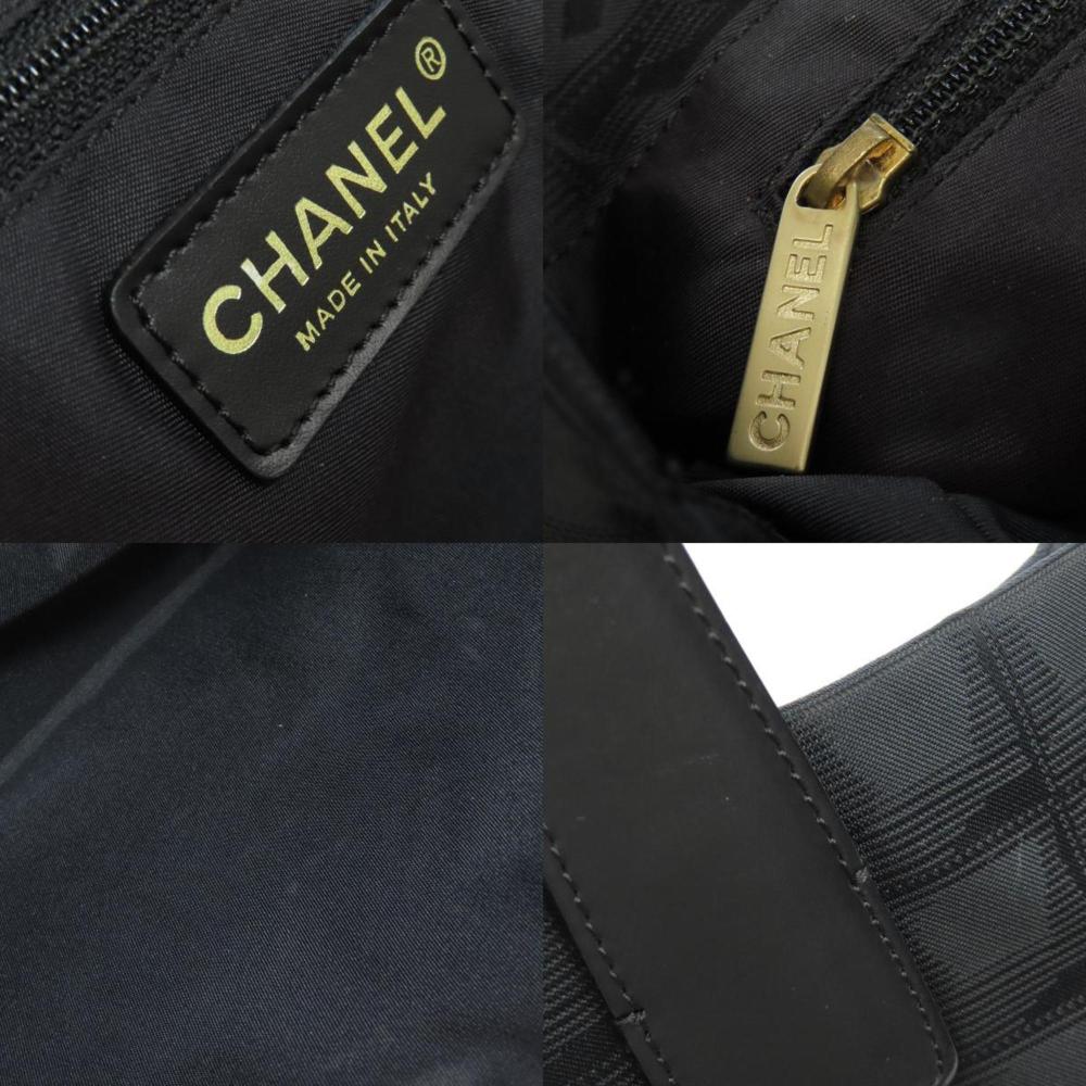 Black Nylon Chanel Travel Line