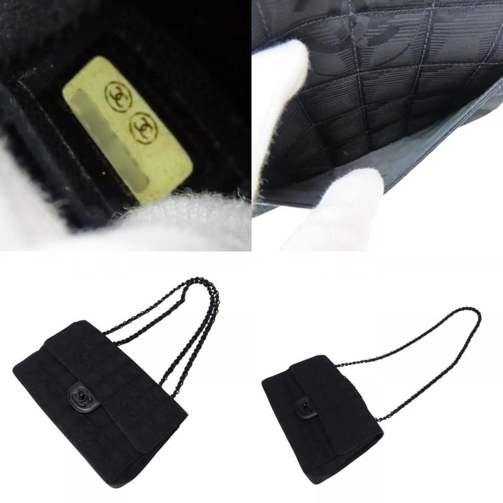 Black Nylon Chanel Travel Line