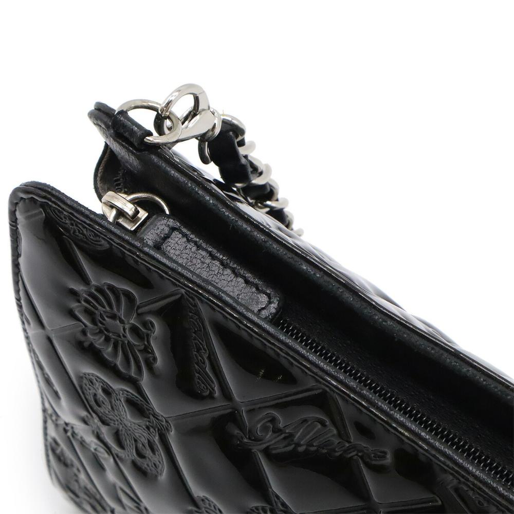 Black Plastic Chanel Shoulder Bag