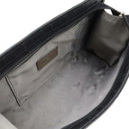 Black Plastic Chanel Shoulder Bag