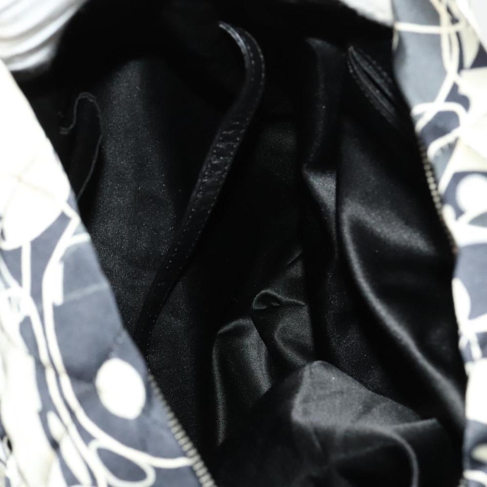 Black Silk Chanel Shoulder Bag