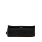 Black Suede Chanel Crossbody Bag