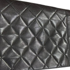 Black Suede Chanel Shoulder Bag