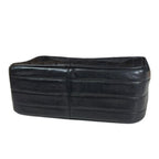 Black Suede Chanel Shoulder Bag