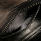 Black Suede Chanel Shoulder Bag