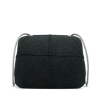 Black Wool Chanel Crossbody Bag