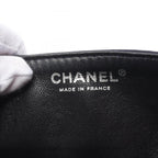 Blue Canvas Chanel Shoulder Bag