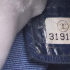 Blue Denim Chanel Bucket Bag