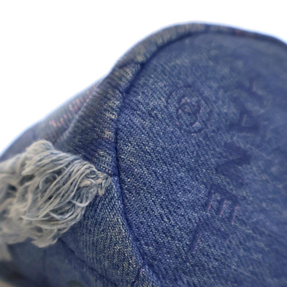 Blue Denim Chanel Bucket Bag