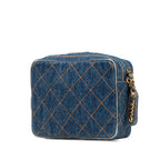Blue Denim Chanel Crossbody Bag