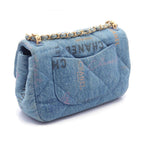 Blue Denim Chanel Crossbody Bag