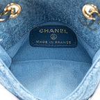Blue Denim Chanel Crossbody Bag