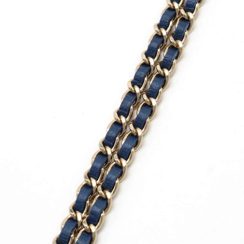 Blue Denim Chanel Crossbody Bag