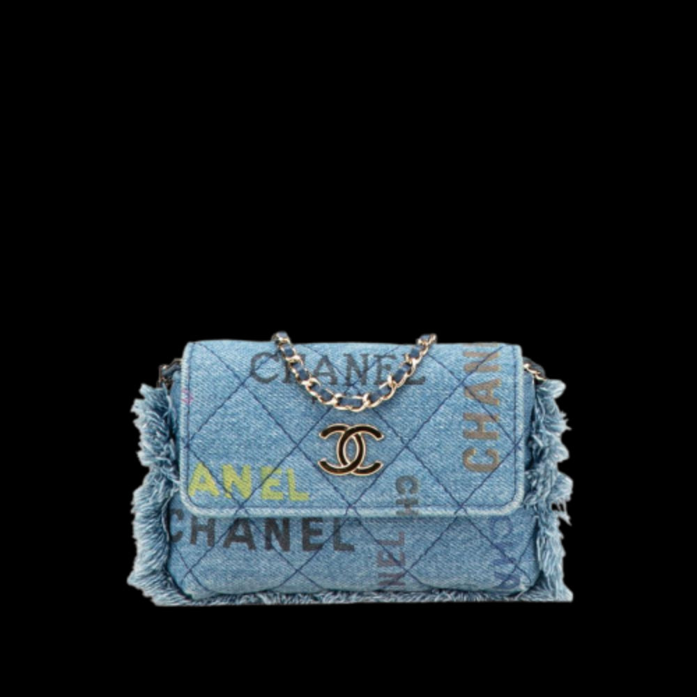 Blue Denim Chanel Flap Bag