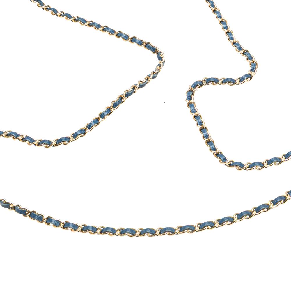 Blue Denim Chanel Flap Bag