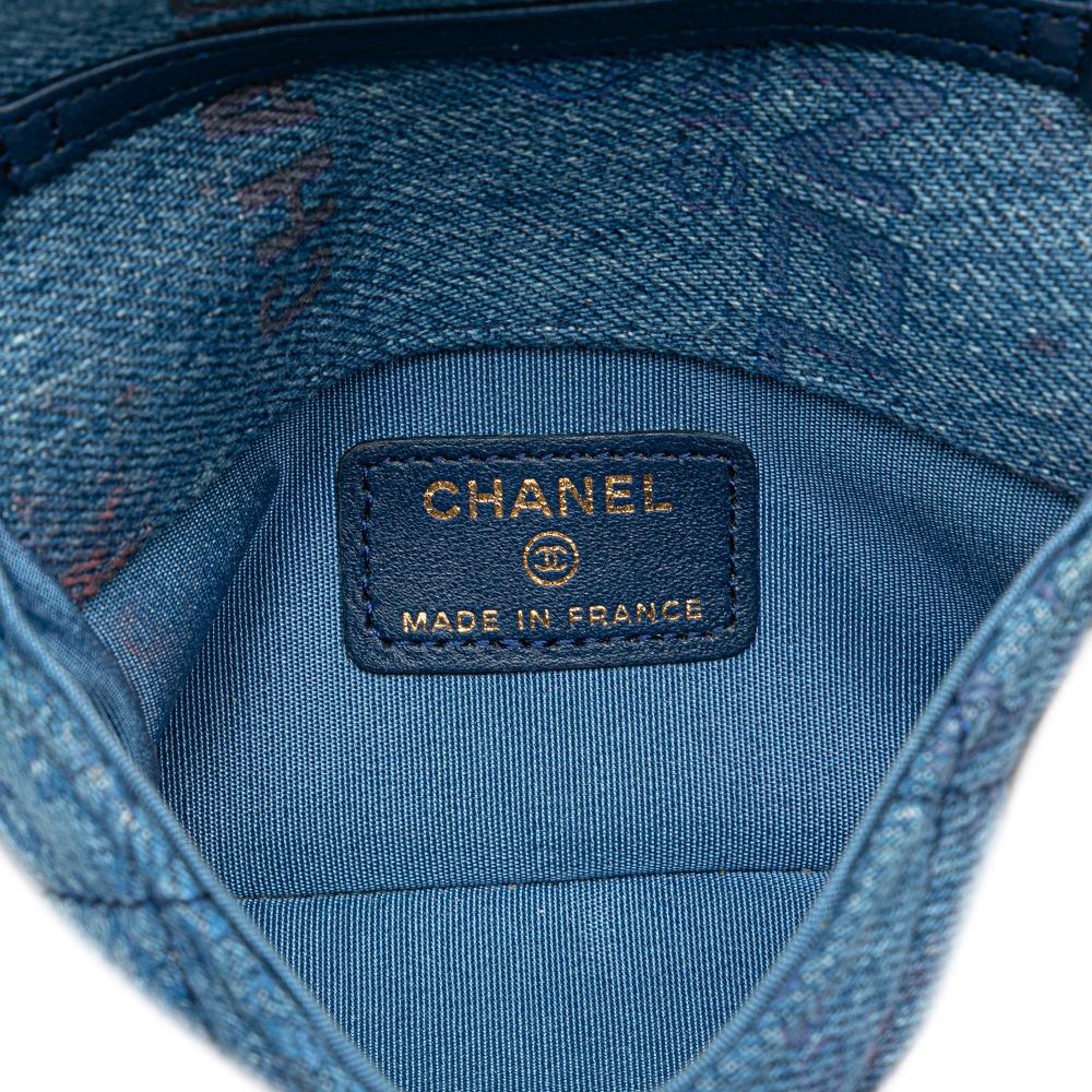 Blue Denim Chanel Flap Bag