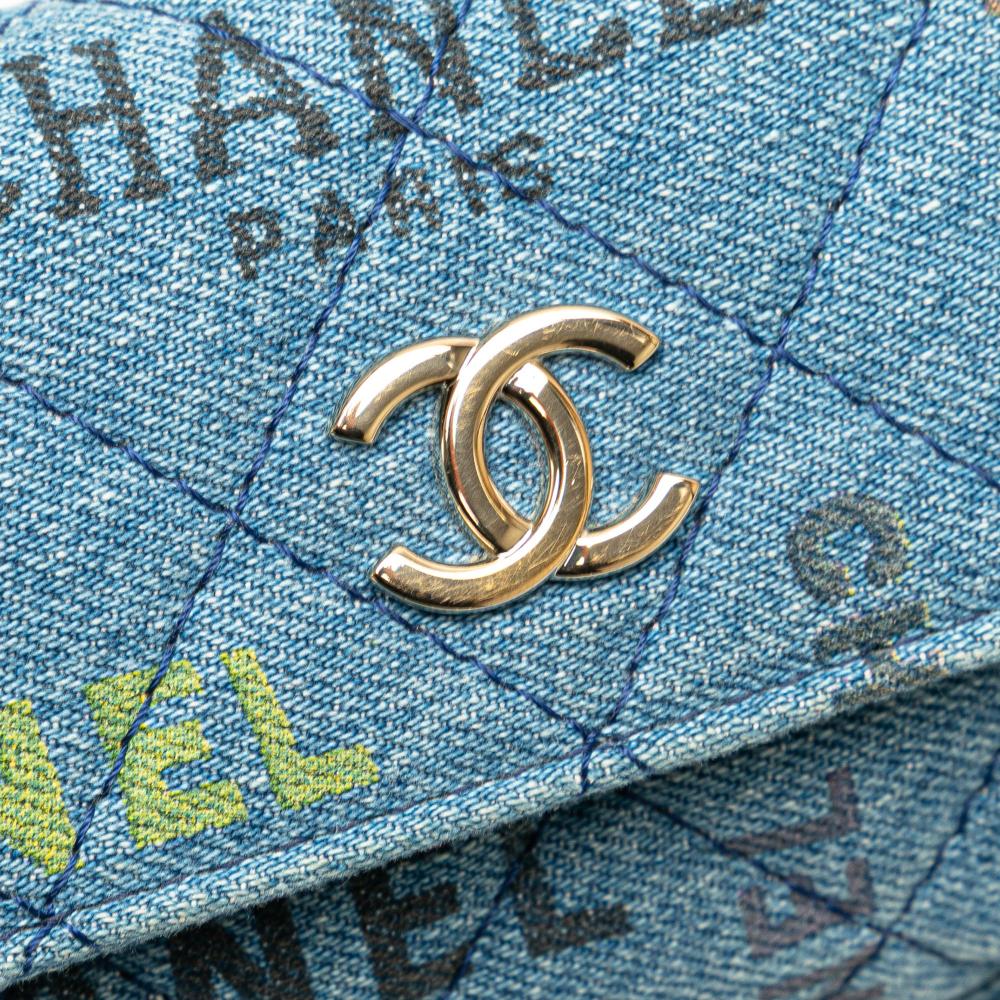 Blue Denim Chanel Flap Bag