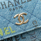 Blue Denim Chanel Flap Bag
