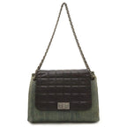Blue Denim Chanel Shoulder Bag
