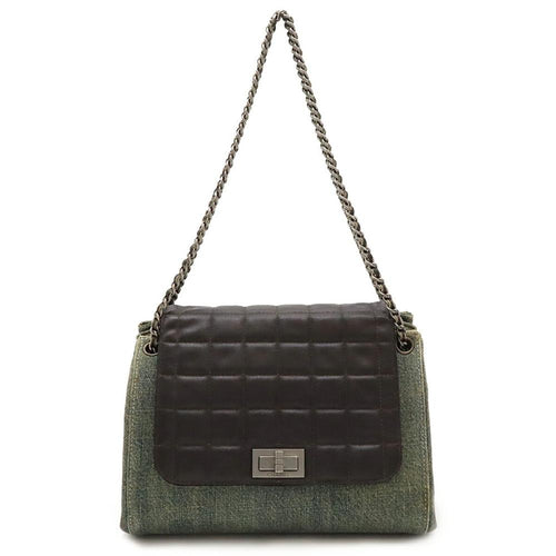 Blue Denim Chanel Shoulder Bag
