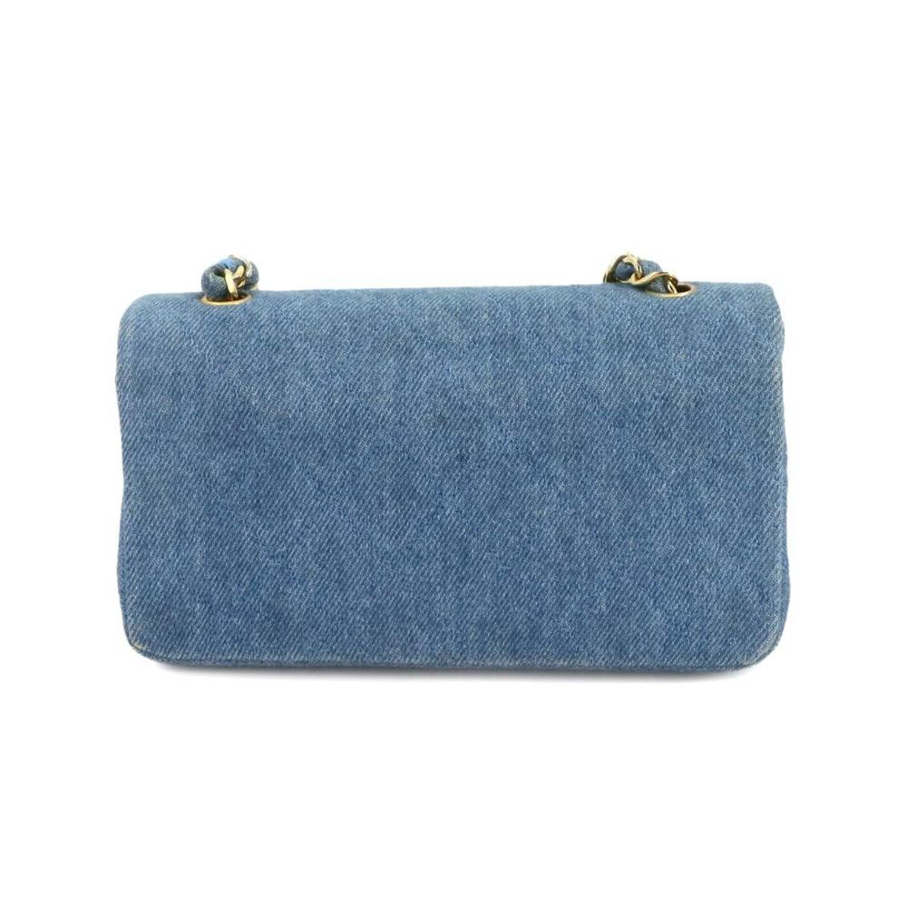 Blue Denim Chanel Shoulder Bag