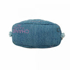 Blue Denim Chanel Shoulder Bag