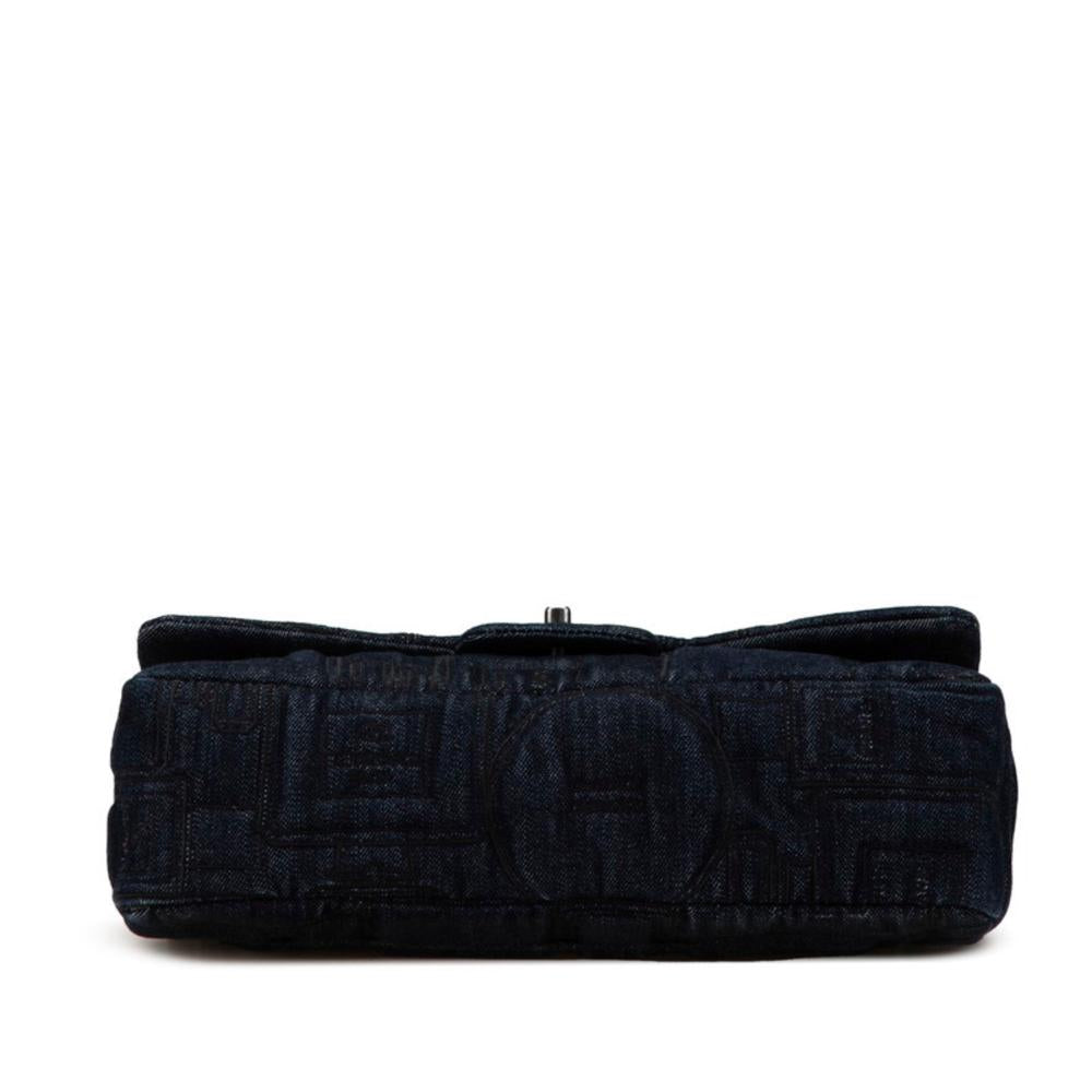 Blue Denim Chanel Shoulder Bag